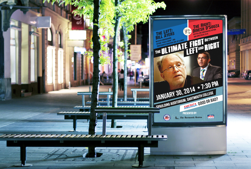Political Debate outdoor ad