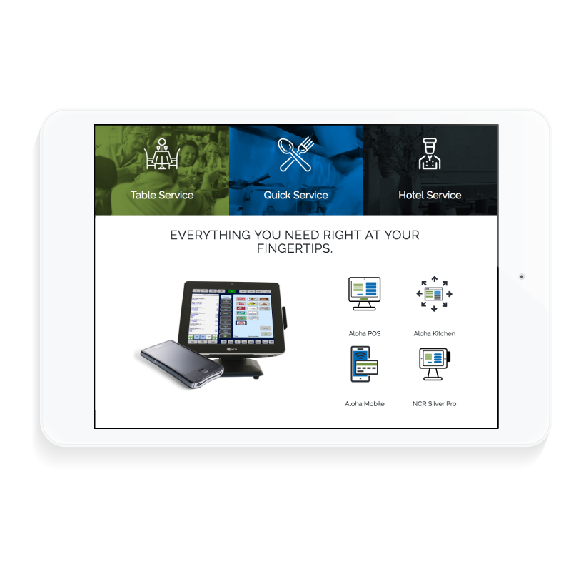 SDCR's Website on a tablet