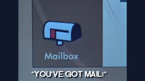 You've got mail gif