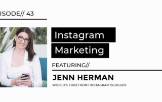 Instagram marketing featuring Jenn Herman world's forefront instagram blogger