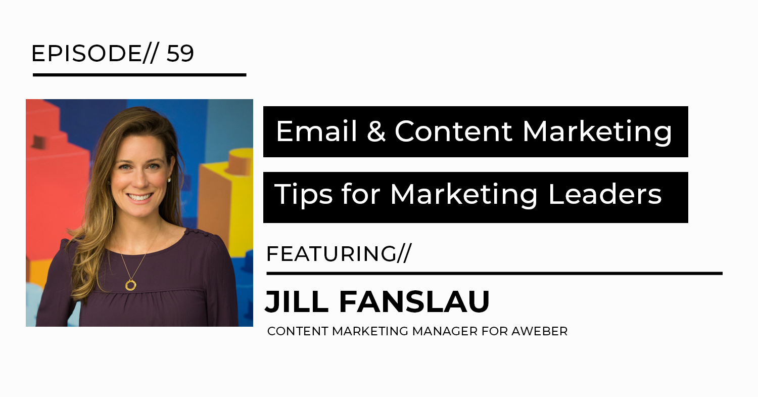 Jill Fanslau talks about content marketing tips