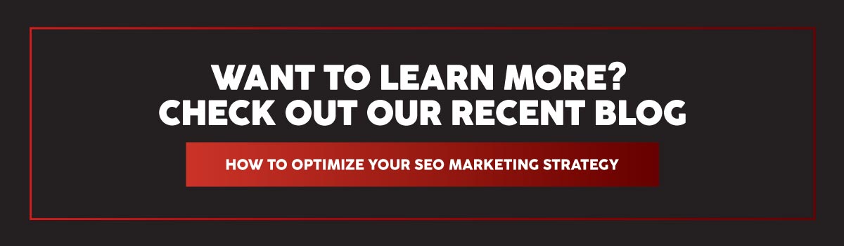 How To Optimize Your SEO Marketing Strategy